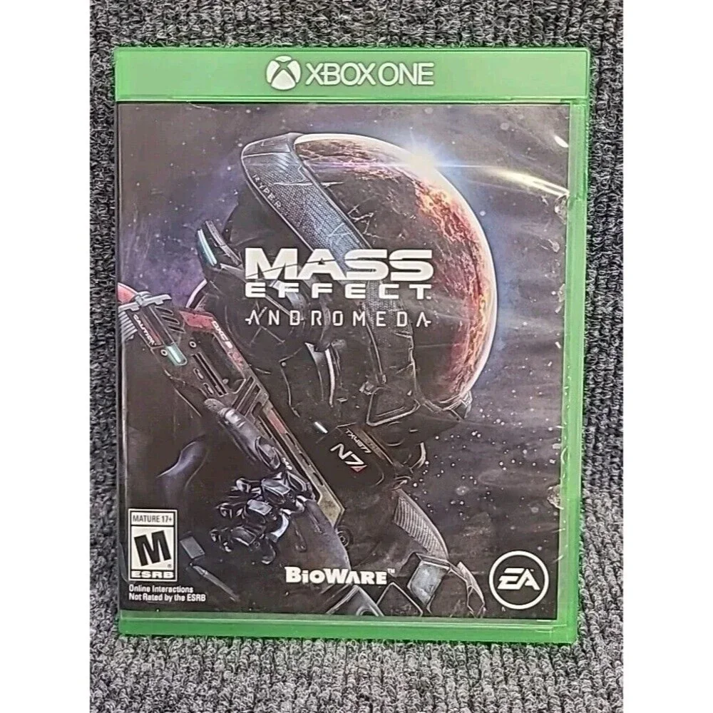 Xbox One Mass Effect Andromeda No Manual Microsoft Tested